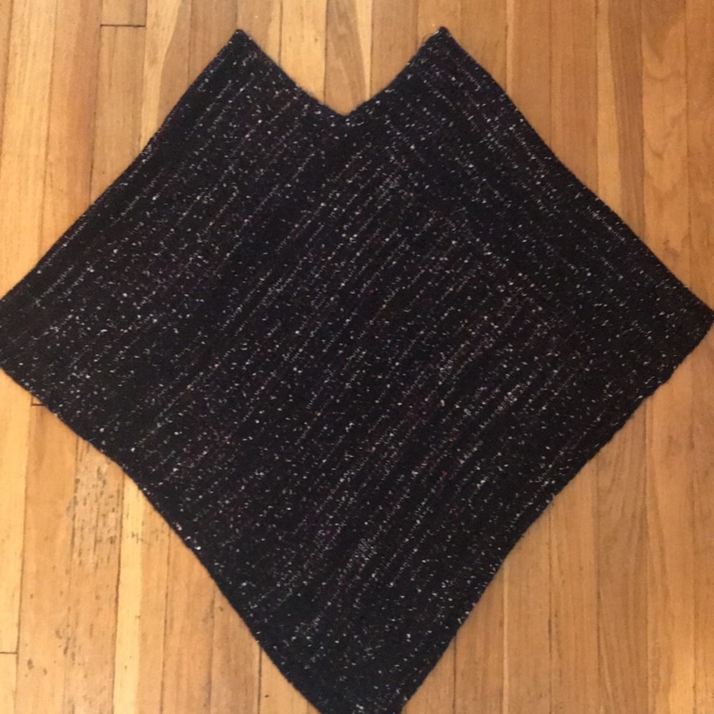 Sweater shawl from the LOFT